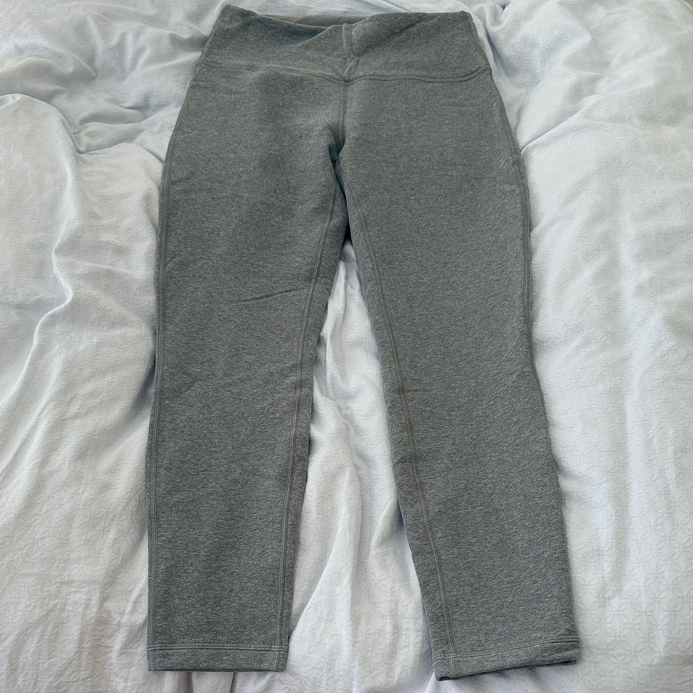 lululemon athletic fleece leggings